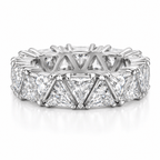 TRINITY ICE BAND RING