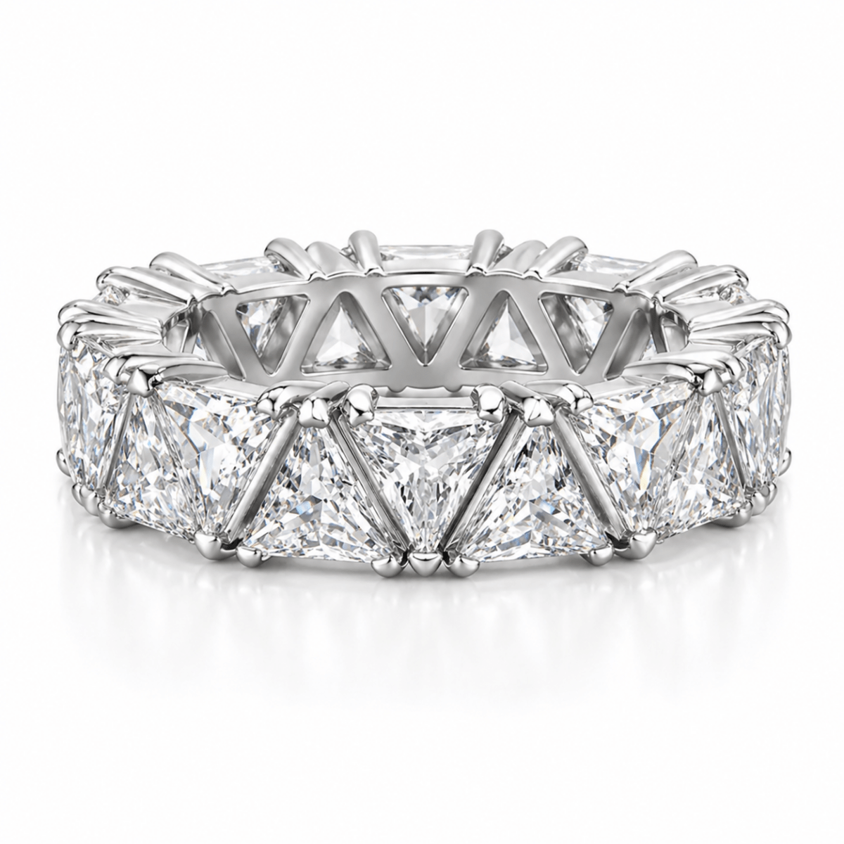TRINITY ICE BAND RING